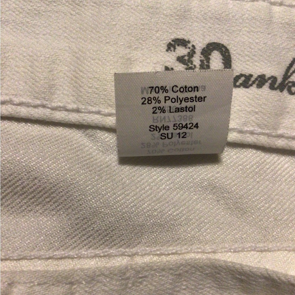 J. Crew Jeans Size 30 White Toothpick Ankle - Picture 6 of 11